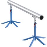 eurokraft pro Podstavek z valjem, z nosilcem v obliki črke V, območje dviga 635 - 1025 mm, nosilnost 100 kg | Shoptok.si