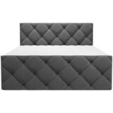 CARRYHOME POSTELJA Z VZMETNICO 160 cm x 200 cm , tekstil antracit | Shoptok.si