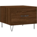  Stolić za kavu smeđa boja hrasta 50x50x40 cm konstruirano drvo | shoptok.hr