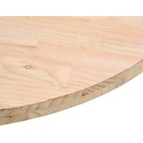  Ploča za stol okrugla Ø 70 x 3 cm od masivne borovine | shoptok.hr
