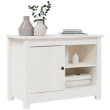 TV ormarić bijeli 70x36,5x52 cm od masivne borovine | shoptok.hr