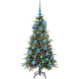 vidaXL Umetno Zložljivo Božično Drevo Zelena 120 cm PE in PVC | Shoptok.si