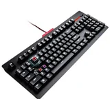 Tastatura USB DeFiant German crno-ljubicasta