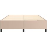  Okvir za krevet s oprugom boja cappuccina 140x200 cm od umjetne kože | Eponuda.ba
