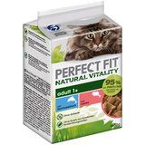 PerfectFIT Natural Vitality Adult 1+ - Globokomorske ribe in losos (36 x 50 g) Cene