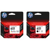 HP komplet kartuš nr.651 (BK + CMY), original Cene