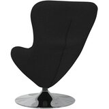  Jajolika fotelja Crna 63 x 73 x 90 cm tkanina | shoptok.hr
