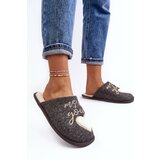 Boto Women's Classic Slip-on Slippers Gray Mabira Fleece-lined | ePonuda.com