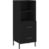 The Living Store Komoda črna 34,5x34x90 cm inženirski les - Komoda, (21503352) | Shoptok.si
