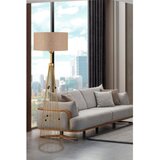 Opviq podna lampa 20589, 1 × E27, braon / antik | Eponuda.com