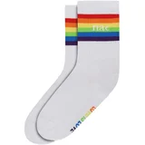 Nogavice Love is Love Pride Sock pisana