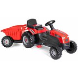  Dečiji traktor na pedale 959 sa prikolicom - crveni | ePonuda.com