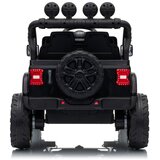 Jeep Rubicon DK-JWR558 24V Black Battery-Powered Vehicle | Eponuda.com