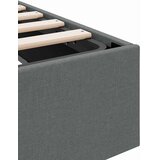  Krevet s od storage s madracem Tamno siva 203 x 100 cm tkanina | shoptok.hr