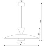  Luster na sajli MISTIC 1xGX53/15W/230V braon | Eponuda.com