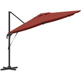 Roma Suncobran Crvena 286 x 284 x 265 cm Aluminij i poliester | Eponuda.ba
