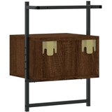 vidaXL Noćni ormarić zidni boja hrasta 35x30x51 cm konstruirano drvo | shoptok.hr