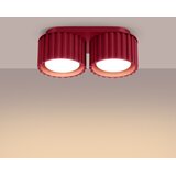 Sollux Lighting Stropna svetilka AURA 2 burgundska Gx53, (5000054223) | Shoptok.si