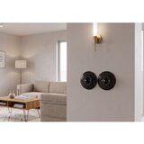  Bohemia-Design - Porcelanski retro rotacioni prekidač sa ramom br. 1, crna | Eponuda.com