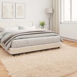  Tepih od umjetne ovčje kože TAFALLA Bež 200 x 200 cm Poliester | shoptok.hr