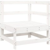  7-dijelni set vrtnih sofa bijeli od masivne borovine | shoptok.hr