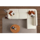 Atelier Del Sofa ugaona garnitura s loft right white | Eponuda.com