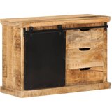 vidaXL Komoda 80x30x55 cm trden robusten mangov les in kovina, (20806030) Cene