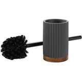 Douceur d intérieur Antracitno siva WC četka od polyresina Niagara – | shoptok.hr