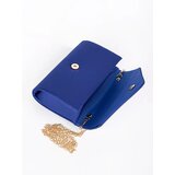 Shelvt Blue small clutch bag decorated with crystals | Shoptok.si