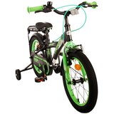  Dječji bicikl Volare Thombike 16" s dvije ručne kočnice crno-zeleni | shoptok.hr