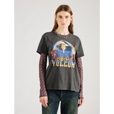 Volcom Majica 'LOCK IT UP' modra / rumena / siva / črna / bela | Shoptok.si