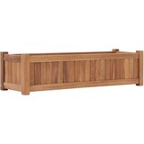  Povišena gredica 100 x 30 x 25 cm od masivne tikovine | shoptok.hr