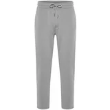 Trendyol Gray Gray Men's Jogger Fit Lace Waist Textured Trousers Trousers