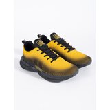 VICO Yellow and black comfortable men's sports shoes Cene