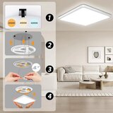 SERUNO X LED Stropna Svetilka 30 cm | Shoptok.si