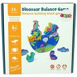  Drvena igra ravnoteže s dinosaurima | Shoptok.si