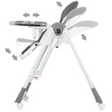 Chipolino hranilica / ležaljka 2u1 Milk Shake Granite | shoptok.hr