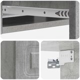 Stolna montirana na zid Betonska siva 59 x 34 5 x 17 cm | shoptok.hr