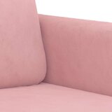  2-dijelni set sofa s jastucima ružičasti baršunasti | shoptok.hr