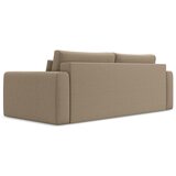 Makamii Svjetlo smeđa baršunasti sklopiva/s prostorom za odlaganje sofa 238 cm Kapua – | shoptok.hr