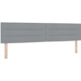  s opruga kutije Svijetlo siva 200 x 200 cm tkanina | shoptok.hr
