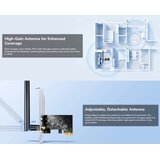 Cudy WE650, AC650 bezicni pci-e adapter sa dva opsega, 433 mbps + 200 mbps ,dual-band wi-fi 5 | Eponuda.com