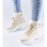 Gemre Beige high-top sneakers Vigatto | Shoptok.si