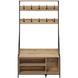  Stalak za odjeću s policom Umjetnički hrast 100 x 41 x 184 cm | shoptok.hr