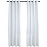  Zavjese za zamračivanje s prstenima 2 kom sivobijele 140x175 cm | shoptok.hr