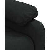  Masažna fotelja od tkanine crna - Crna 1 | shoptok.hr