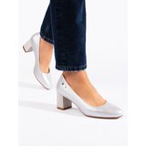 Sergio Leone Silver women's pumps on a stiletto heel by Cijene