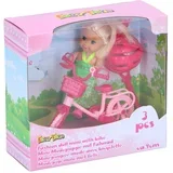 MODNA LUTKA MINI S BICIKL