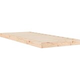 vidaXL Okvir kreveta 75 x 190 cm mali od masivne borovine | shoptok.hr
