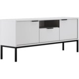 TV komoda AUSTIN 135 - bijela - crna | shoptok.hr